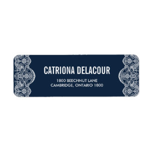 Étiquette Marque Ornat Marocaine Lace Retourner l'adresse