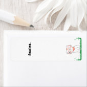 Étiquette Marques de livres (En situation)