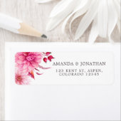 Étiquette Marsala - Bourgogne et Mariage de automne d'automn (En situation)