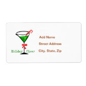 Étiquette Martini (Devant)