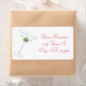 Étiquette Martini à l'olive sale Thunder_Cove (En situation)