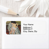 Étiquette Mary Cassatt Peinture sur le bain de l'enfant (En situation)