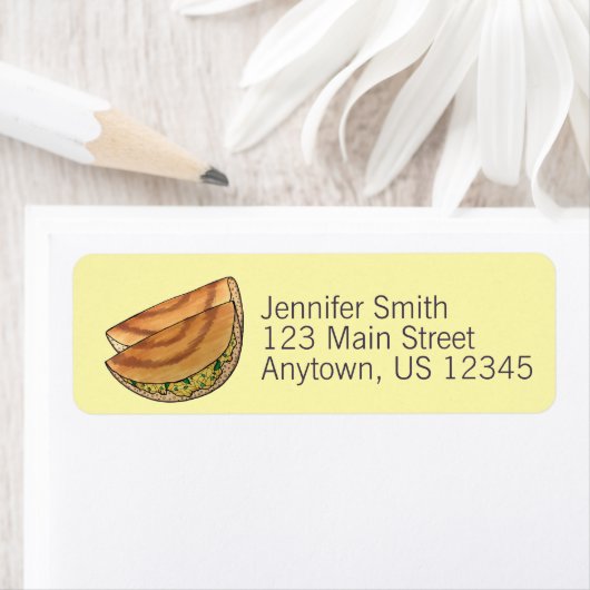 Étiquette Masala Dosas Cuisine indienne Restaurant Chef (En situation)