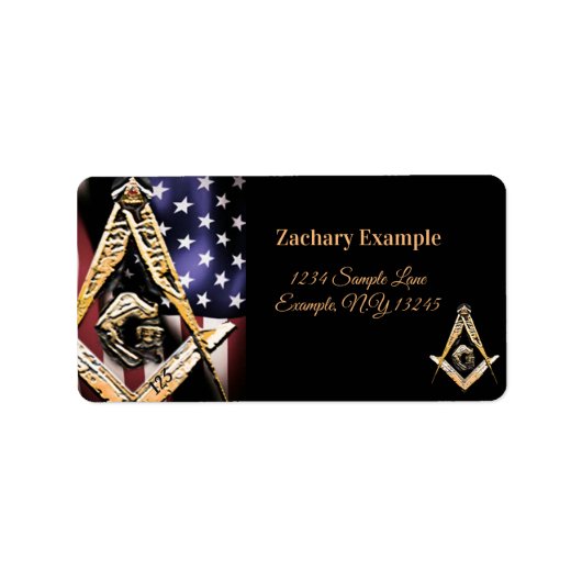 Étiquette Masonic Minds (Devant)