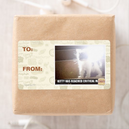 Étiquette Masse critique Kitty (En situation)