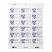 Étiquette Maus und Elefant (Feuille entière)