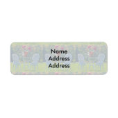 Étiquette Meadow of Love Mariage d'automne Adresse de retour (Devant)