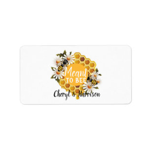 Étiquette Meant To Bee Honey Pot