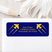 Étiquette Médaille des étoiles militaires de la Force aérien (En situation)