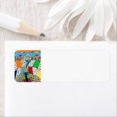 Étiquette Media, Pennsylvania  (En situation)