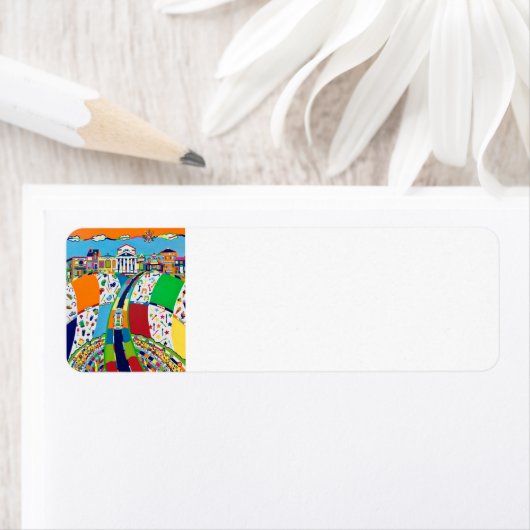 Étiquette Media, Pennsylvania  (En situation)