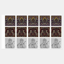 Étiquette médiéval