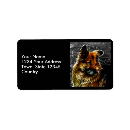 Étiquette Meilleur ami de l'homme #3 (Devant)