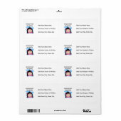 Étiquette Meilleurs cadeaux de grandes soeurs au monde des c (Feuille entière)