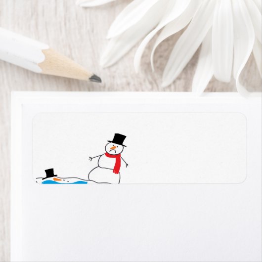 étiquette "Melted Buddy" (En situation)