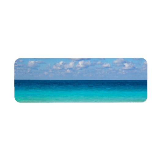 Étiquette mer (Devant)