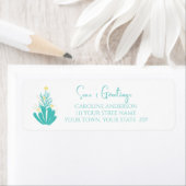 Étiquette Mer côtière et salutations Coral Tree (En situation)