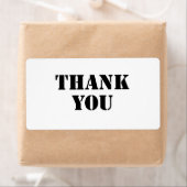 Étiquette Merci (En situation)