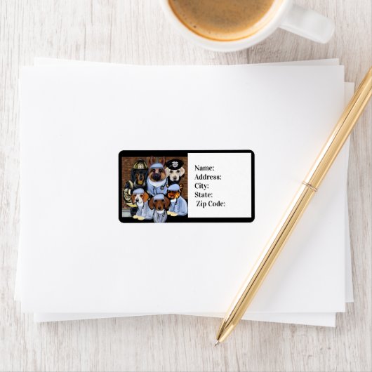 ÉTIQUETTE MERCI (En situation)