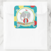 Étiquette Merci Circus Elephant (Sac)