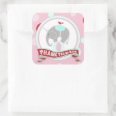 Étiquette Merci Circus Elephant (Sac)