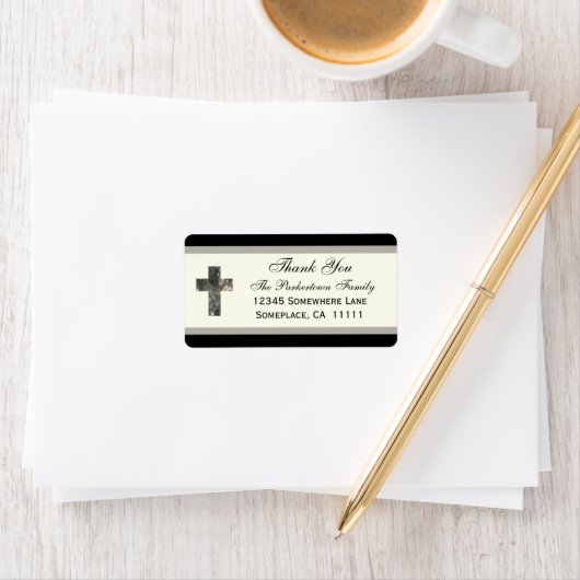 Étiquette Merci croisé (En situation)