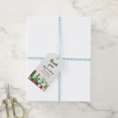 Étiquette Merci de douche Cactus Couples (Avec de laficelle)