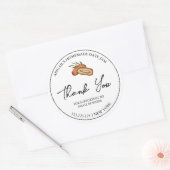 Étiquette Merci de Jam (Enveloppe)