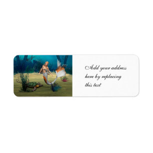 Étiquette Mermaid et Turtle