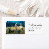 Étiquette Mermaid und Turtle (En situation)