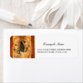 Étiquette Merveilleux corbeau (En situation)