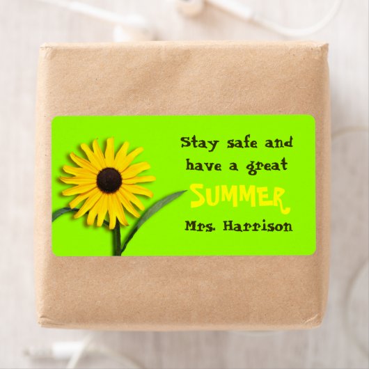 Étiquette Message d'été Candy Bar Wrapper de l'enseignant (En situation)