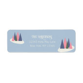 Étiquette Mi-siècle Moderne (Devant)