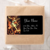 Étiquette Michel l'Archange (En situation)