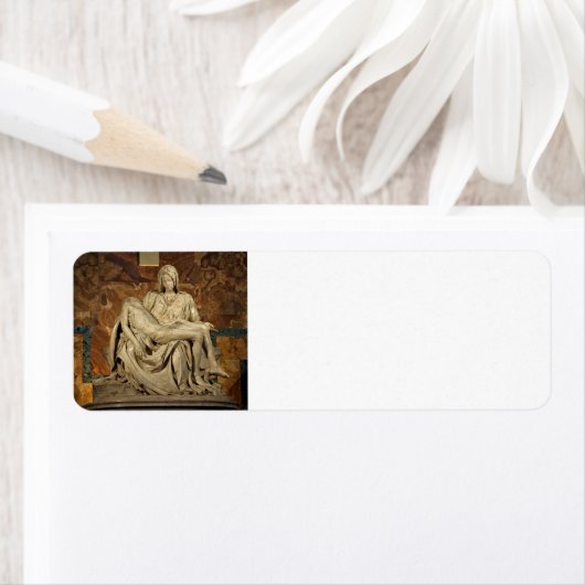 Étiquette Michelangelo-Pieta (En situation)