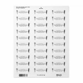 Étiquette Microphones Music Enregistrement Studio Radio Étiq (Feuille entière)