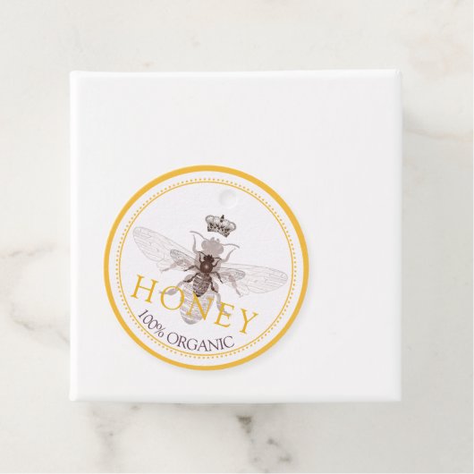 Étiquette miel (En situation)