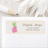 Étiquette Mignon Rose Pineapple Féminin (En situation)