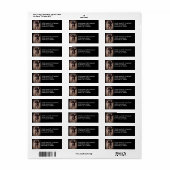 Étiquette mini broche. (Feuille entière)