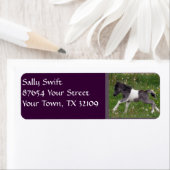 Étiquette Mini Horse (En situation)