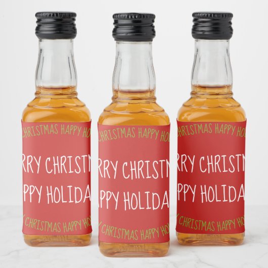 Étiquette Mini Liquor Boisson Et Alimentation (Bouteilles)