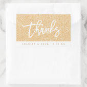 Étiquette Mini Vin Mini Champagne Pailleté Or Merc (Sac)