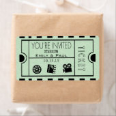 Étiquette Mint Admettre un enregistrement de la date (En situation)