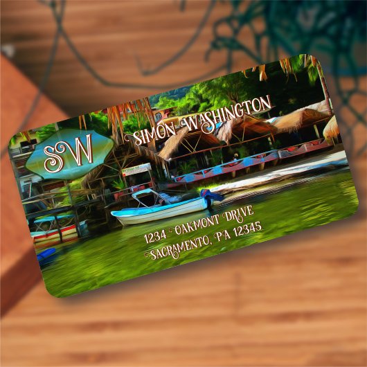 Étiquette Mismaloya River 0331 Adresse