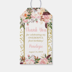 Étiquette Miss ONEderful Favor