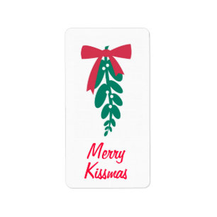 Étiquette _Mistletoe joyeux Kissmas de WagToWishes !