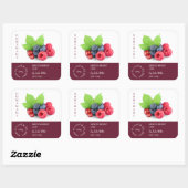 Étiquette mixte Berry Small Business (Feuille)