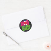étiquette mod fun logo (Enveloppe)