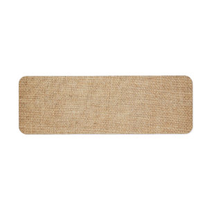 Étiquette Modèle - arrière - plan de toile de jute