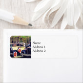 Étiquette Modèle coloré A (En situation)